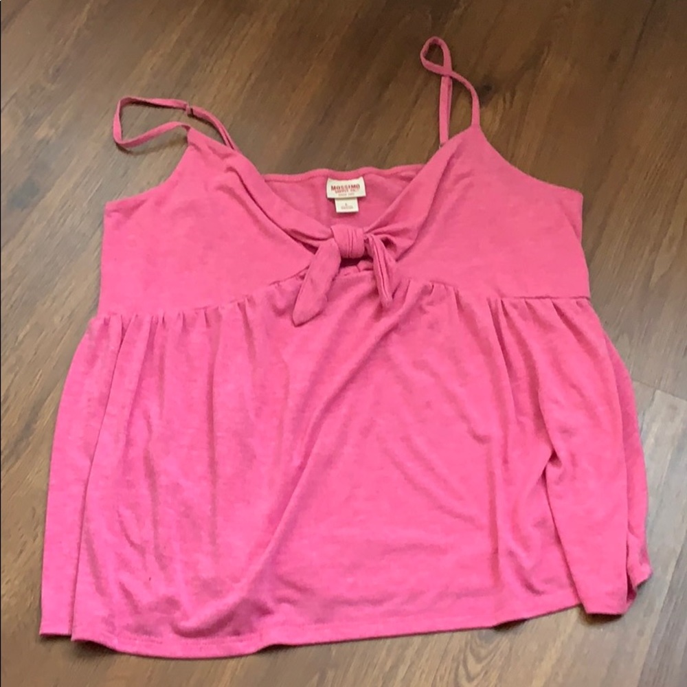 Mossimo front tie tank top
